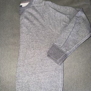 J. Crew Men's Heather Gray Crewneck